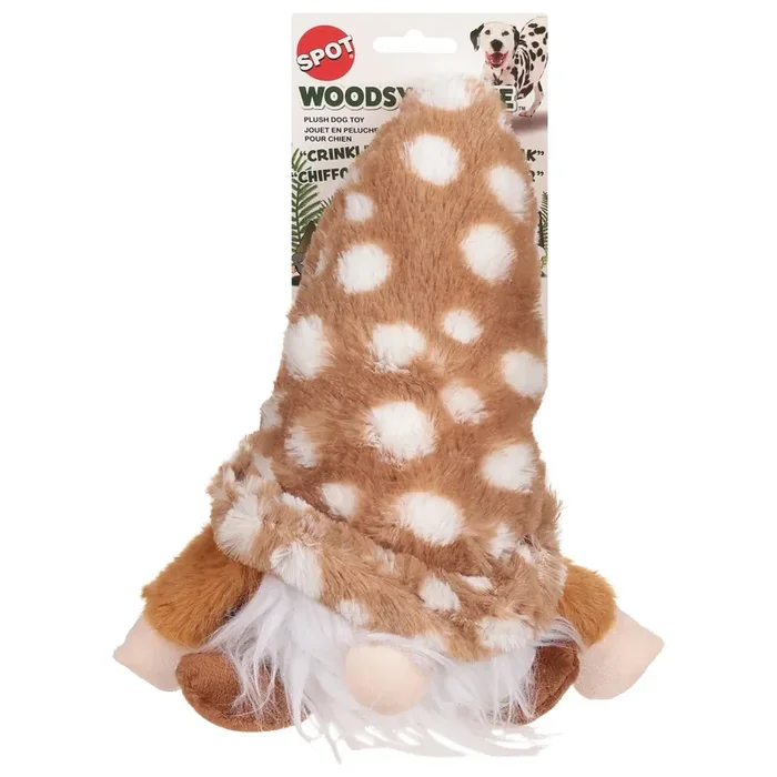 SPOT Woodsy Gnome Plush Dog Toy 12 Inch 1 ea