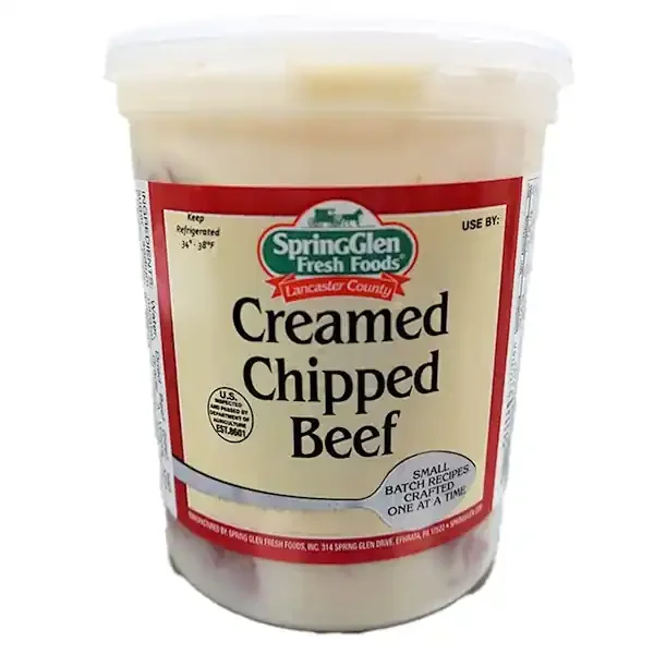 Spring Glen Creamed Chipped Beef – 32 oz