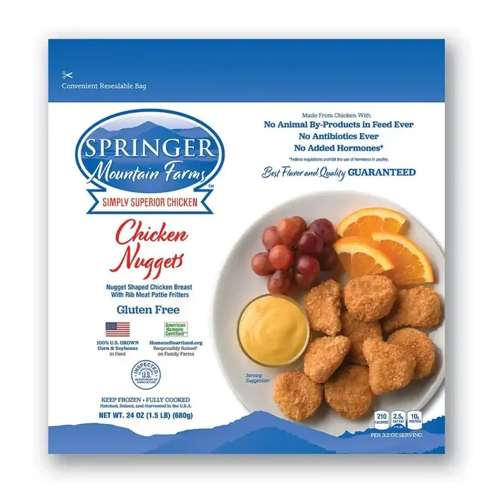 Springer Mountain Farms Chicken Nuggets 24 oz