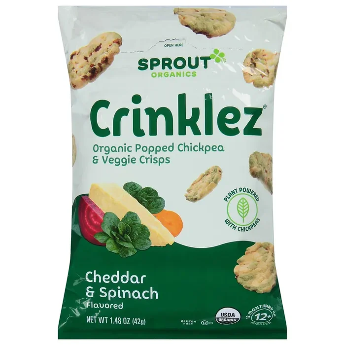 Sprout Cheesy Spinach Crinklez