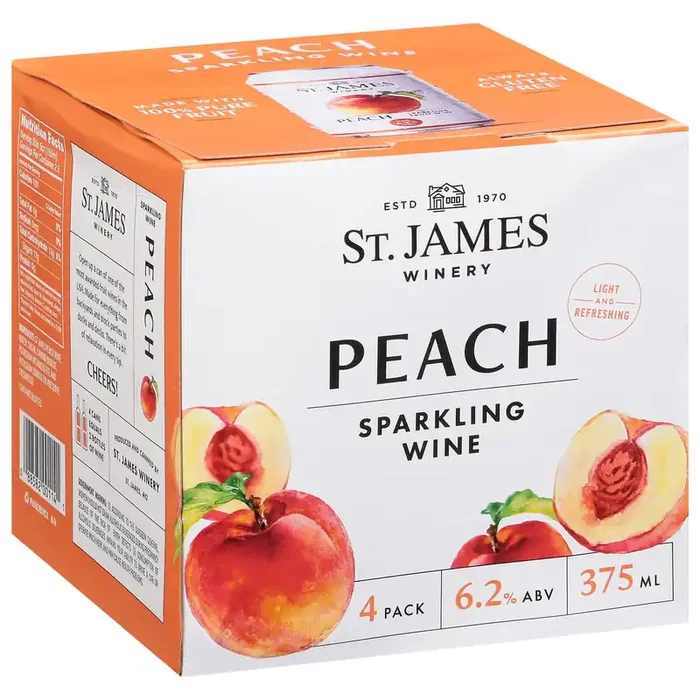 St. James Winery Sparkling Peach