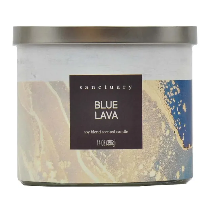 Star Candle Sanctuary Blue Lava Scented Soy Candle
