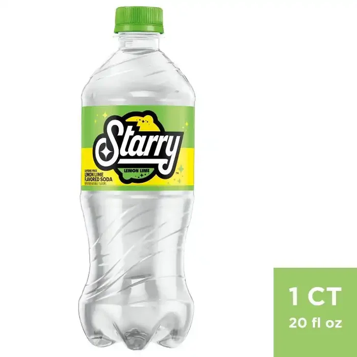 Starry Lemon Lime Soda – 20 fl oz Bottle