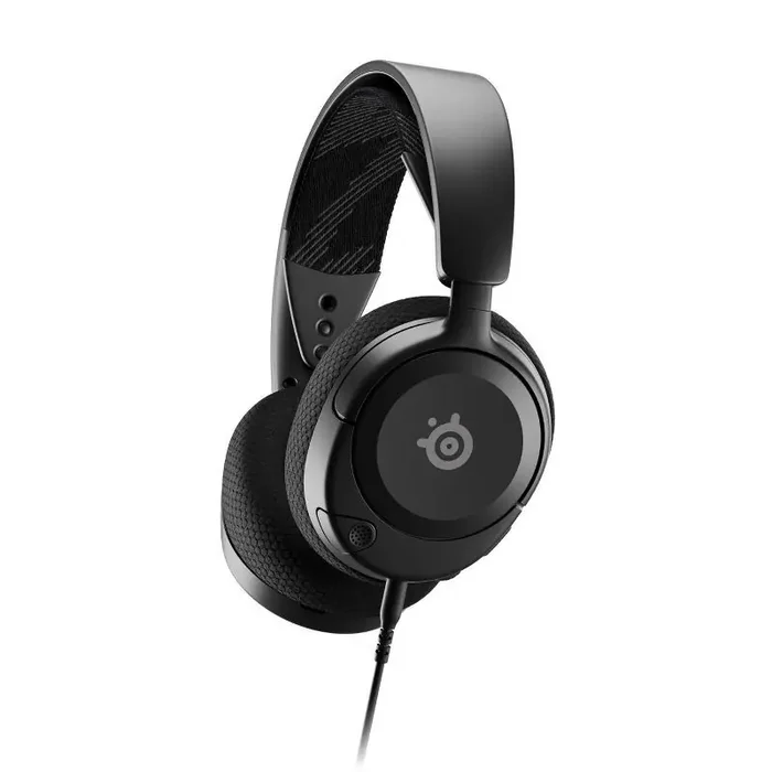 SteelSeries Arctis Nova 1 Wired Gaming Headset for PC Adjustable Headband, Noise Canceling