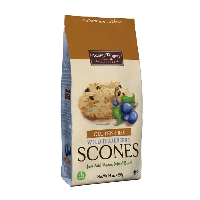 Sticky Fingers Blueberry Scone Mix – 16 oz