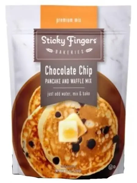 Sticky Fingers Chocolate Chip Pancake And Waffle Mix