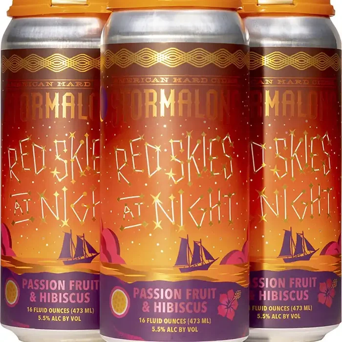 Stormalong Cider Red Skies At Night
