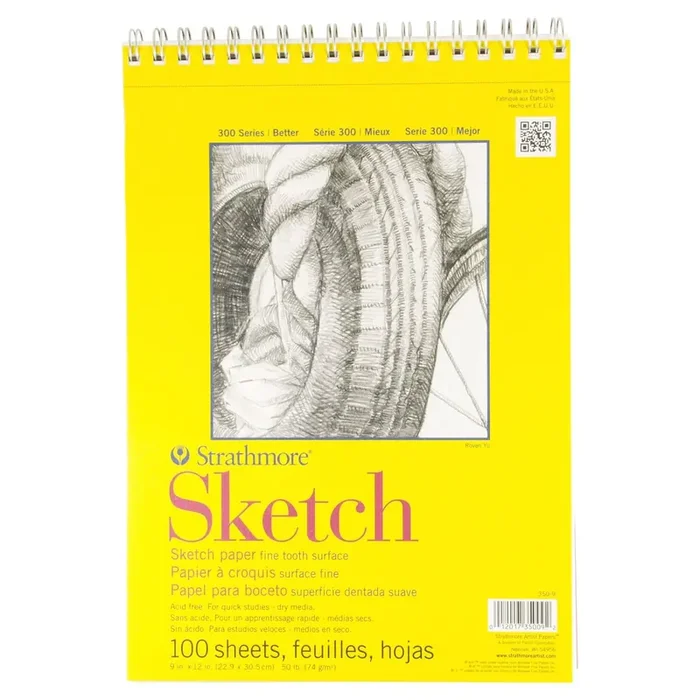 Strathmore 300 Series Wirebound Sketch Paper