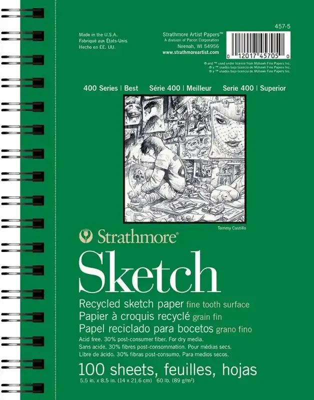 Strathmore 400 Series Recycled Sketchbook