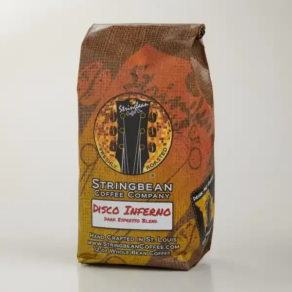 Stringbean Coffee Co. Disco Inferno Espresso Blend – 12 oz