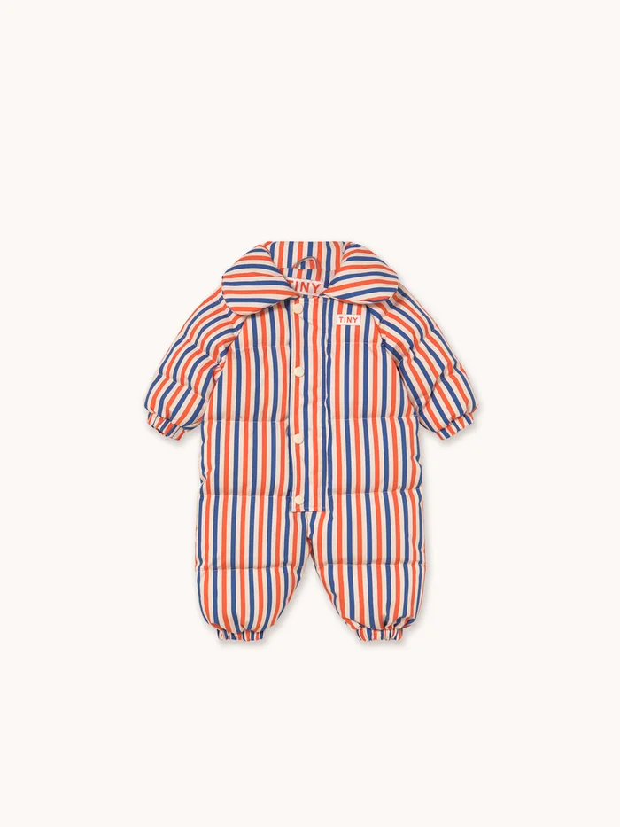 Stripes Padded Overall