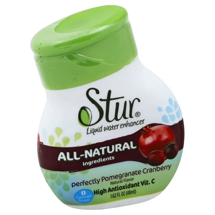 Stur Liquid Water Enhancer Purely Pomegranate Cranberry – 1.42 fl oz