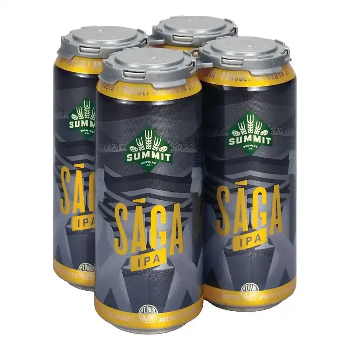 Summit Brewing Co. Summit Saga IPA Beer – 4pk/16 fl oz Cans