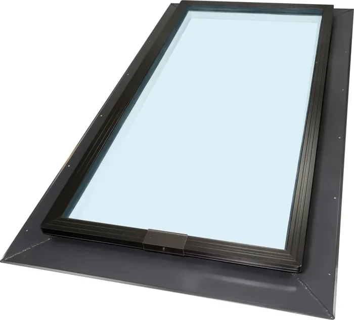 Sun-Tek 22-1/2-in x 46-1/2-in Fixed Self-flashing Aluminum Skylight with Tempered Low-E argon Glass