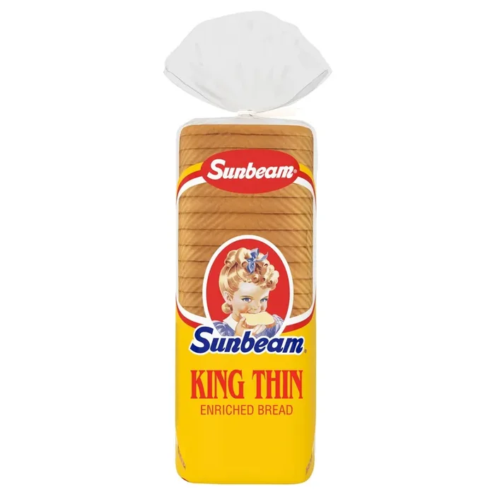 Sunbeam King Thin White Bread, 20 oz