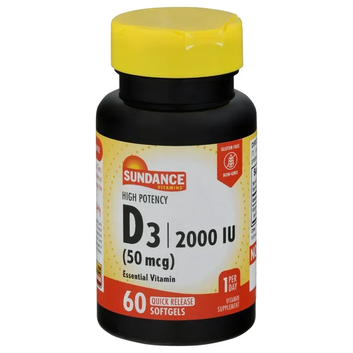 Sundance Vitamins Vit D2 2000 Iu