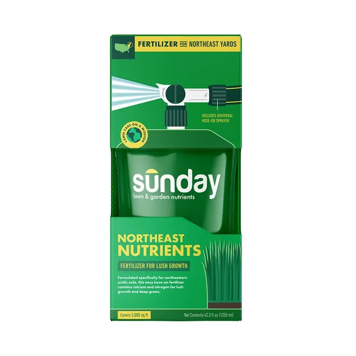 Sunday Northeast 3.6-lb 3000-sq ft 15 Natural Fast Release All Purpose Lawn Fertilizer