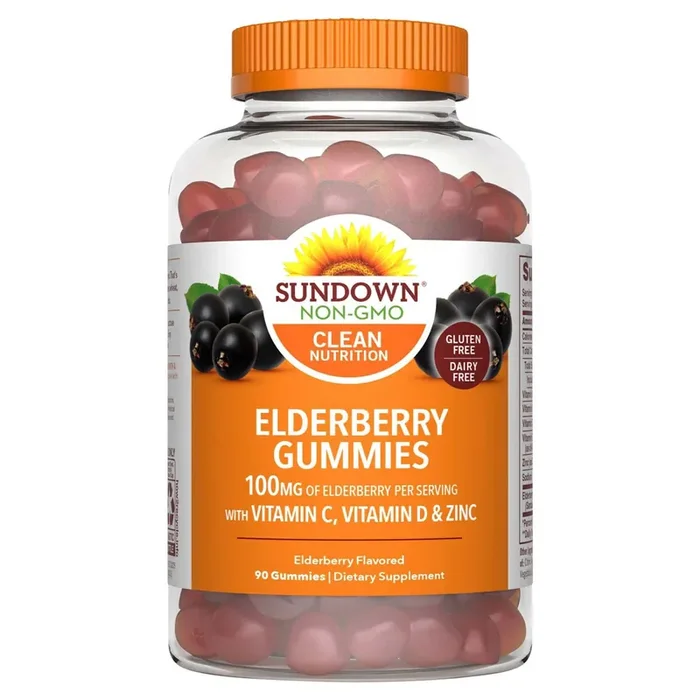 Sundown Elderberry Gummies