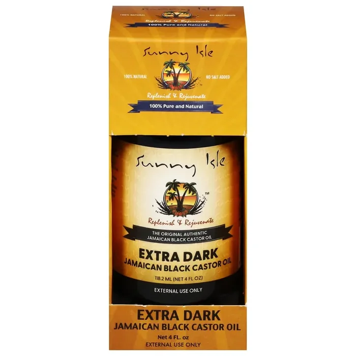 Sunny Isle Extra Dark Jamaican Black Castor Oil 4 fl oz