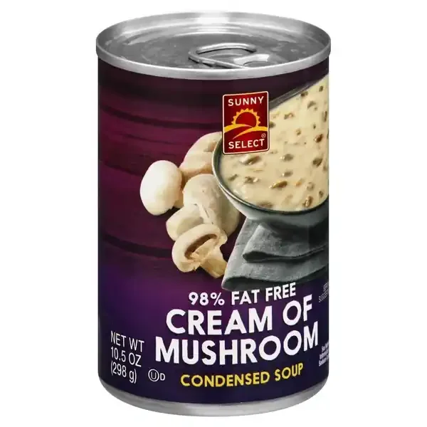 Sunny Select 98% Fat Free Cream Of Mushroom Condensed Soup 10.5 oz