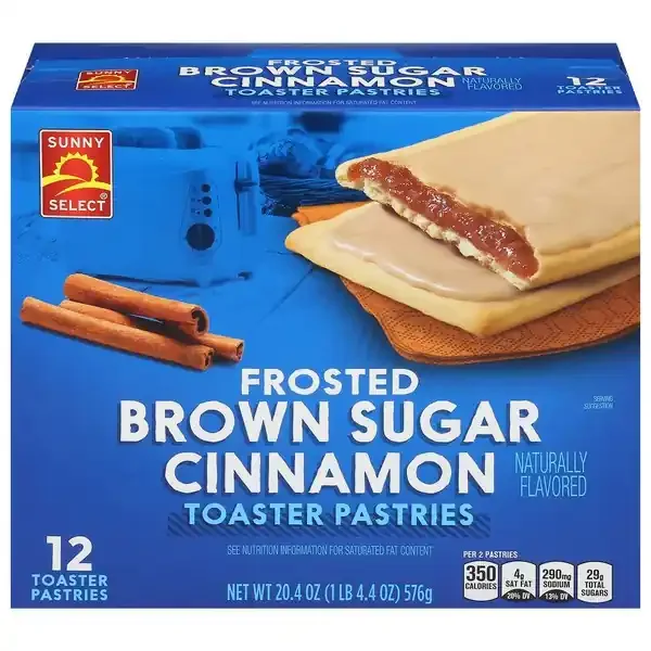 Sunny Select Frosted Brown Sugar Cinnamon Toaster Pastries – 12 ct