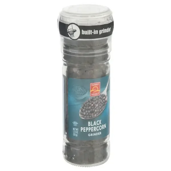 Sunny Select Grinder Black Peppercorn 1.75 oz
