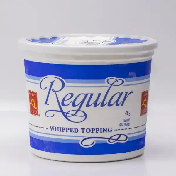 Sunny Select Regular Whipped Topping 16 oz