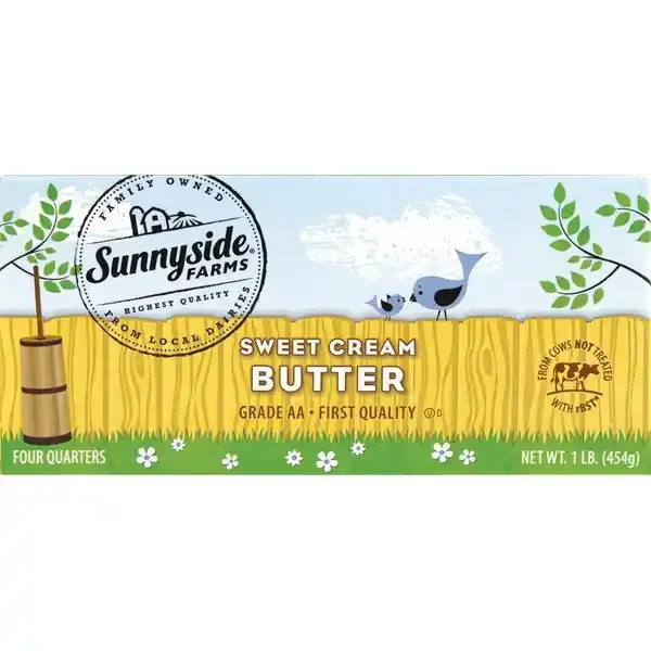 Sunnyside Farms Sea Salt Sweet Cream Butter 4 ea
