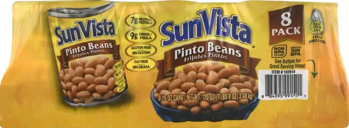 SunVista 8 Pack Pinto Beans 8 ea