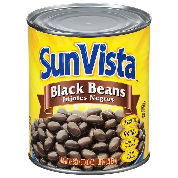 SunVista Black Beans 30 oz