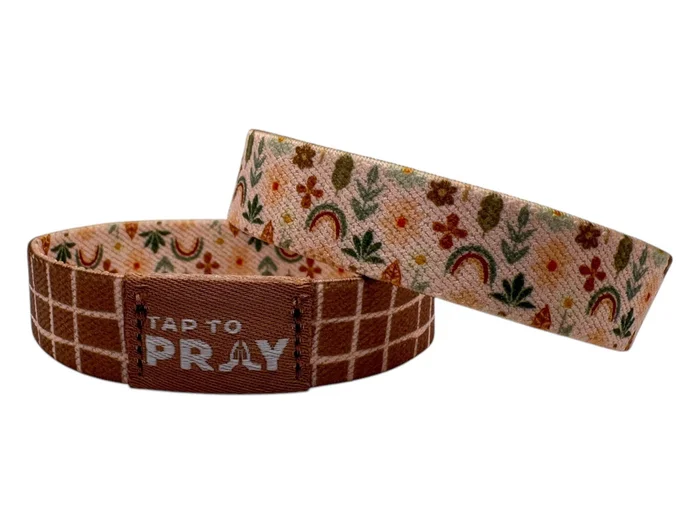 Tap To Pray™ Wristbands – Prairie & Plaid