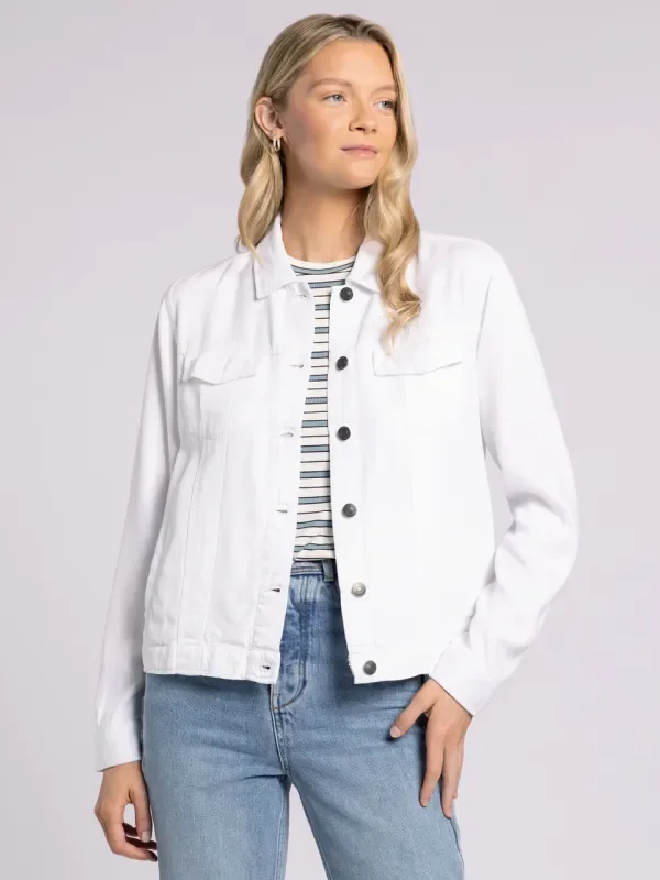 Thread & Supply White JACKIE JACKET