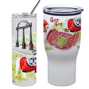 UGA 30 OZ TUMBLER