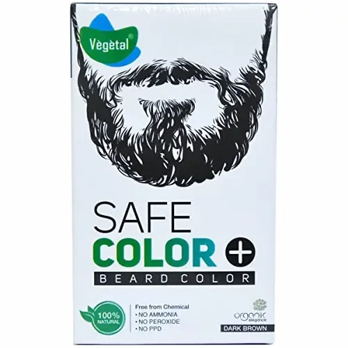 Vegetal Safe Color Beard Color 25g – Dark Brown