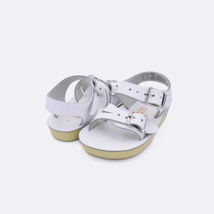 WHITE SUN-SAN SEA-WEE SANDAL