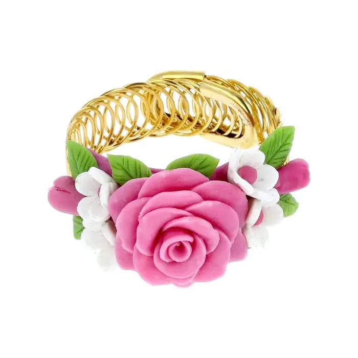 YOU & YOURS KADDA/BANGLE Handmade Artificial Flower Jewellery for Women/Girls