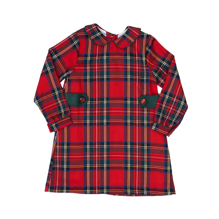 YULETIDE TARTAN LEIGH DRESS
